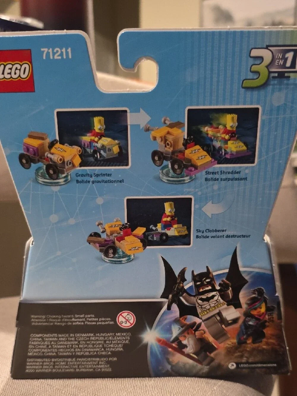 Lego The Simpsons Bart Fun Pack 71211 - Yellow, Red, Blue